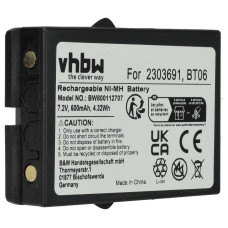 Baterija za Danfoss TM60 / TM61 / TM62, 2303691, 600 mAh Baterija za Danfoss TM60 / TM61 / TM62, 2303691, 600 mAh