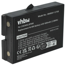 Baterija za Danfoss T71 / T72, 2303692, 600 mAh Baterija za Danfoss T71 / T72, 2303692, 600 mAh