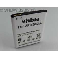 Baterija za Prestigio MultiPhone 5450 Duo, 1500 mAh