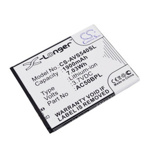 Baterija za Archos 50b Platinum, 1900 mAh