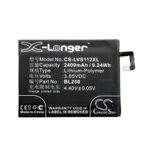 Baterija za Lenovo Vibe S1, 2400 mAh Baterija za Lenovo Vibe S1, 2400 mAh