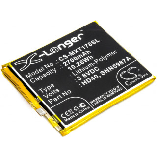 Baterija za Motorola Moto Z Force 2nd / XT1789, 2700 mAh