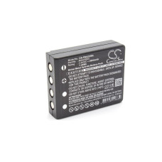 Baterija za HBC Radiomatic BA223031 / BA223001, crna, 2000 mAh