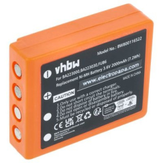 Baterija za HBC Radiomatic BA223031 / BA223001, 2000 mAh