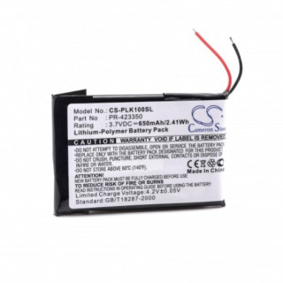 Baterija za Sony MDR-DS6500 / MDR-XB950BT / MDR-XB950B1, 650 mAh