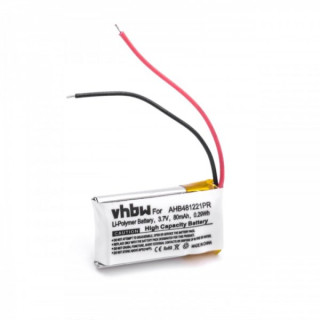 Baterija za Bose Bluetooth Headset BT1L / BT2L / BT1R / BT2R, 80 mAh