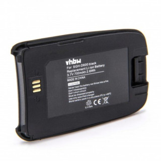 Baterija za Samsung SGH-D600, crna, 700 mAh