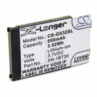 Baterija za Sharp GX15 / GX17 / GX25, 950 mAh Baterija za Sharp GX15 / GX17 / GX25, 950 mAh