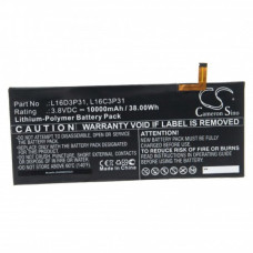 Baterija za Lenovo Yoga A12, 10000 mAh