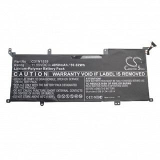 Baterija za Asus Zenbook UX305UA / UX305UAB, C31N1539, 4850 mAh