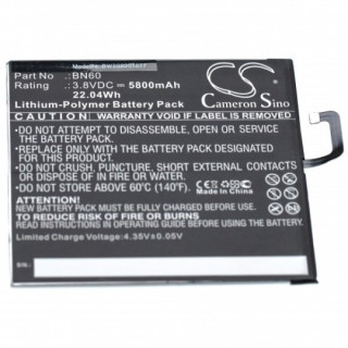 Baterija za Xiaomi Mi Pad 4, 5800 mAh