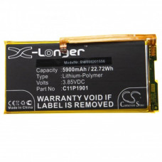 Baterija za Asus ROG Phone 2 / Strix / Ultimate / ZS660KL, C11P1901, 5900 mAh