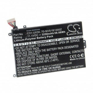 Baterija za Asus Zenbook UX30 / UX30KA / UX30KU, C31UX30, 3250 mAh