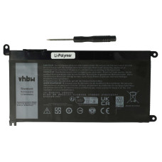 Baterija za Dell Inspiron 5378 / Latitude 3490, WDX0R, 3650 mAh