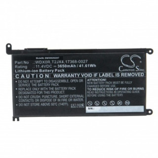 Baterija za Dell Inspiron 5378 / Latitude 3490, WDX0R, 3650 mAh
