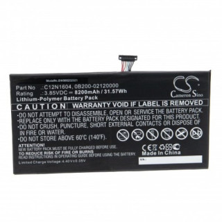 Baterija za Asus Transformer Mini T101H / T103HA, C12N1604, 8200 mAh