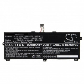 Baterija za Lenovo ThinkPad X390 Yoga, 4100 mAh Baterija za Lenovo ThinkPad X390 Yoga, 4100 mAh