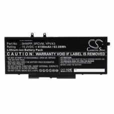 Baterija za Dell Latitude 14 5410 / Latitude 15 5510, 4150 mAh