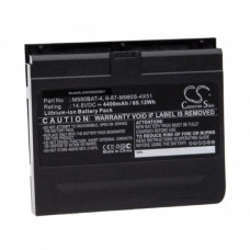 Baterija za Clevo X8100, 4400 mAh