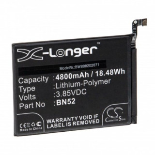 Baterija za Xiaomi Poco M2 Pro / Note 9S / Note 9 Pro, BN52, 4800 mAh