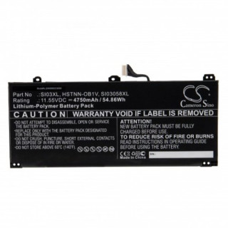 Baterija za HP Chromebook X360 14-B, 4750 mAh