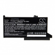 Baterija za Dell Latitude 12 7280 / 12 7480 / 12 5300, 3400 mAh