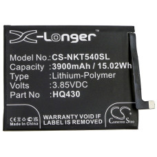 Baterija za Nokia 5.4, 3900 mAh