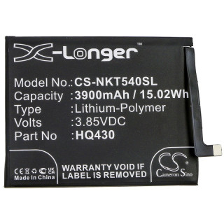 Baterija za Nokia 5.4, 3900 mAh