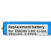 Baterija za Panasonic EH-HE93 / ER-GB40 / ES-GA20, 680 mAh