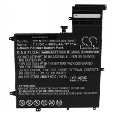 Baterija za Asus ZenBook Flip S UX370UA, C21N1706, 4900 mAh
