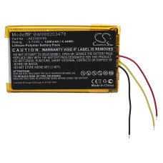 Baterija za SteelSeries Arctis 1 / Arctis 3 / Arctis 7, AEC503759, 1200 mAh