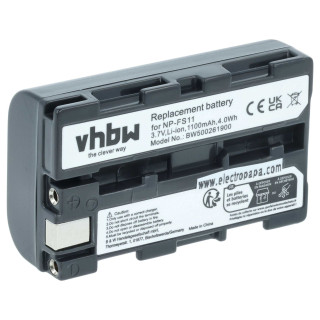 Baterija NP-FS20 / NP-FS21 za Sony CCD-CR1 / DCR-PC1 / DSC-F55K, 1100 mAh Baterija NP-FS20 / NP-FS21 za Sony CCD-CR1 / DCR-PC1 / DSC-F55K, 1100 mAh
