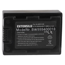 Baterija IA-BP210E za Samsung HMX-S10 / HMX-H200 / SMX-F40, 1800 mAh