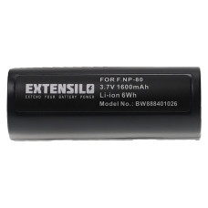 Baterija NP-80 za Fuji Finepix 1300 / 1400 / 4800 / 6800, 1600 mAh Baterija NP-80 za Fuji Finepix 1300 / 1400 / 4800 / 6800, 1600 mAh