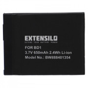 Baterija NP-BD1 za Sony Cybershot DSC-T2  / DSC-T900 / DSC-TX1, 650 mAh