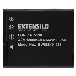 Baterija NP-130 za Casio Exilim EX-H30 / EX-ZR100 / EX-ZR200, 1800 mAh Baterija NP-130 za Casio Exilim EX-H30 / EX-ZR100 / EX-ZR200, 1800 mAh