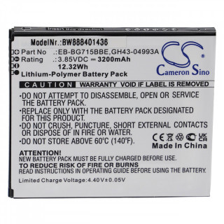 Baterija za Samsung Galaxy Xcover Pro / SM-G715, 3200 mAh