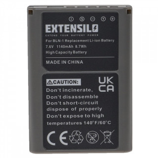 Baterija PS-BLN1 za Olympus OM-D / E-M5 / Pen E-P5, 1140 mAh