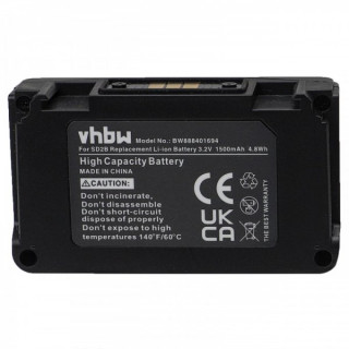 Baterija za Sony UWP-D21 / UWP-D22 / UWP-D25, 1500 mAh