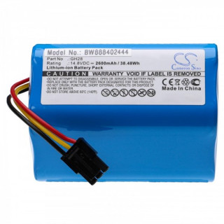 Baterija za Liectroux Q7000 / Q8000, 2600 mAh