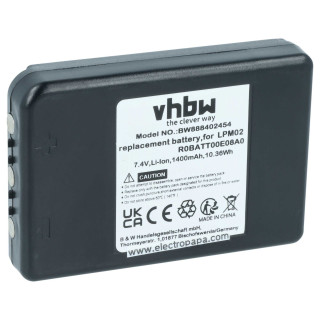 Baterija za Autec AJM / DJS / FJM, LPM02, 1400 mAh