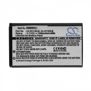 Baterija IA-BH130LB za Samsung SMX-C10 / SMX-K45 / SMX-K400, 1300 mAh