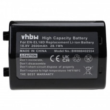 Baterija EN-EL18D za Nikon D6 / Z9, 2600 mAh Baterija EN-EL18D za Nikon D6 / Z9, 2600 mAh