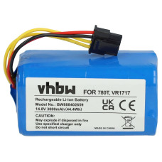 Baterija za Proscenic 780T / 790T / Vileda VR302, bez kućišta, 3000 mAh Baterija za Proscenic 780T / 790T / Vileda VR302, bez kućišta, 3000 mAh
