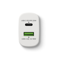 Punjač / adapter USB-A / USB-C, 25 W