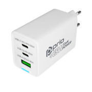 Punjač / adapter USB-A / USB-C, GaN, PD, 65 W