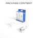 Punjač / adapter USB-A / USB-C, GaN, PD, 45W