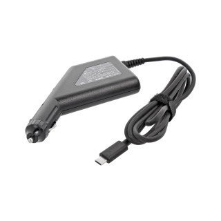 Automobilski punjač za laptope HP / Toshiba / Acer / Asus / Lenovo / Dell, 65W / 20V / 3,25A / priključak USB-C Automobilski punjač za laptope HP / Toshiba / Acer / Asus / Lenovo / Dell, 65W / 20V / 3,25A / priključak USB-C