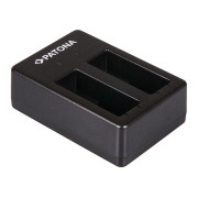 Punjač za bateriju GoPro Hero 5 / Hero 6 / Hero 7, MicroUSB, dupli