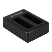 Punjač za bateriju GoPro Hero 4, AHDBT-401, dupli, MicroUSB